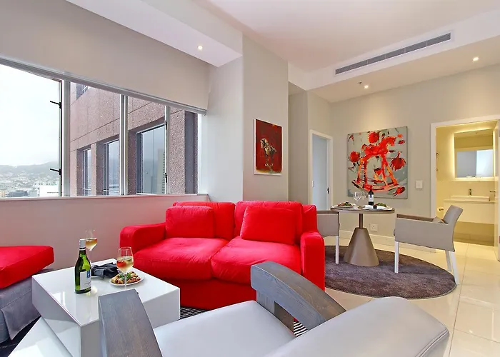 Huisdiervriedelijke Triangle Luxury Suites By Totalstay Kaapstad